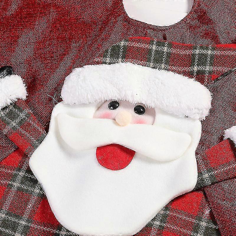 Christmas Tree Skirt Santa's Tree Skirt For Xmas Holiday Party Decorations