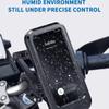 Waterproof Motorcycle Bicycle Mobile Phone Holder Universal GPS 360 ° Rotation Adjustable Motorcycle Mobile Phone Holder