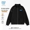 JEANSWEST LIFE Men's Stand-Collar Fleece Jacket