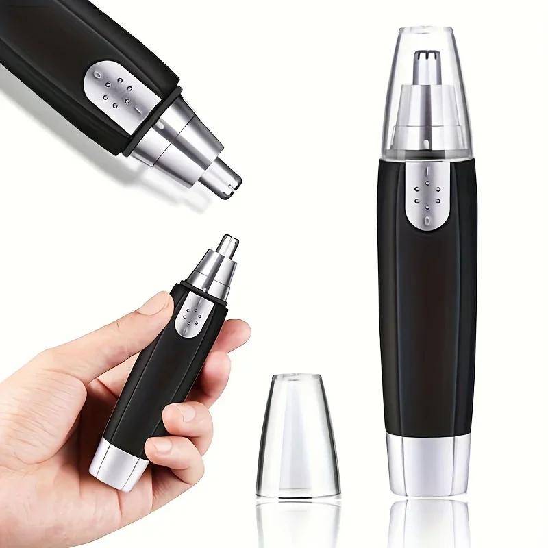 1PC Waterproof Nose & Ear Hair Trimmer – Multifunctional Beard Trimmer, Ideal Shaving Gift for Men