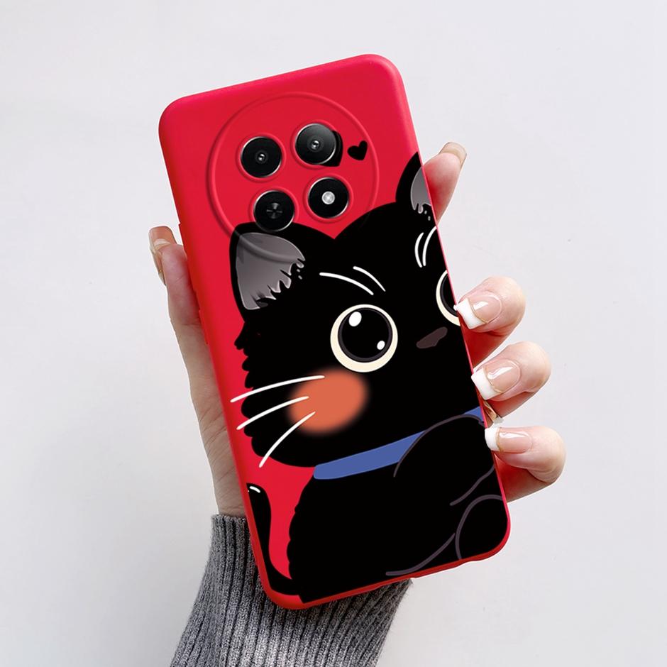 Coques Fundas Soft Silicone Shell For OPPO Realme 12 5G Protection Back Coques Mobile Phone Shell For Realme 12x 5G Back Cases