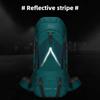 60L Camping Backpack Large Capacity Men Outdoor Sports Climbing Bag Waterproof Mountaineering Hiking Cycling Trekking Rucksack