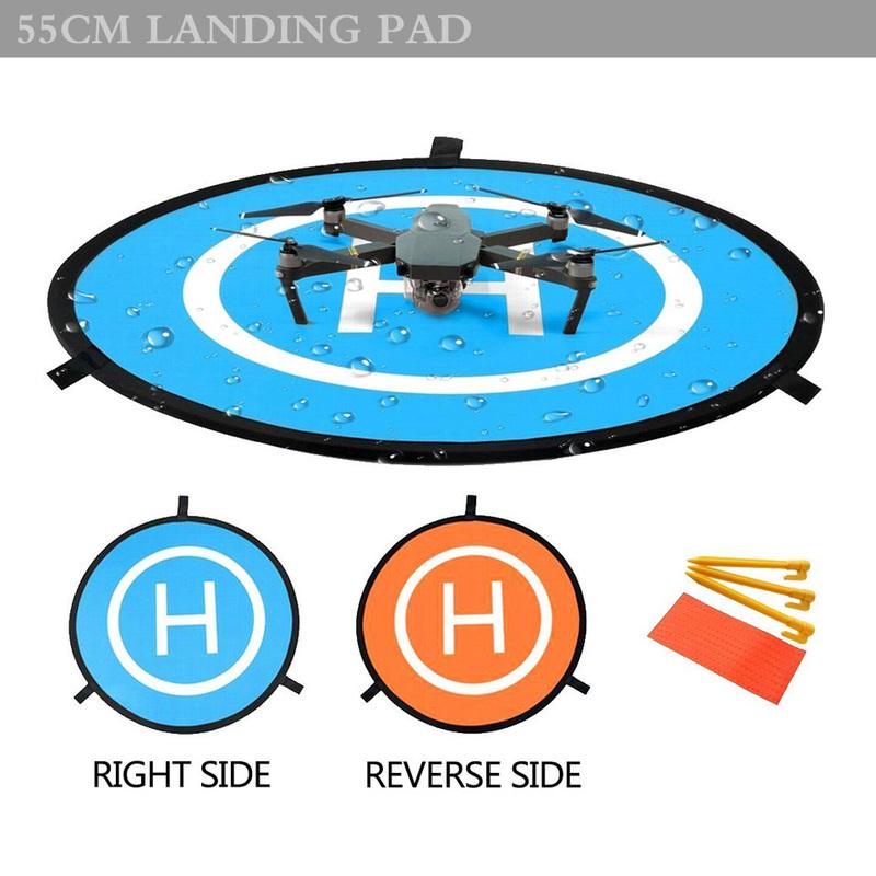 55CM Landing Pad Universal Protable Fast-Fold Drone Landing Mat for DJI Mavic 2/Air 2/2S FPV Mavic Mini 1/2/SE Fimi