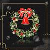 Christmas Wreath Bell Clothes Accessories Christmas Present Korean Style Badge Women Brooch