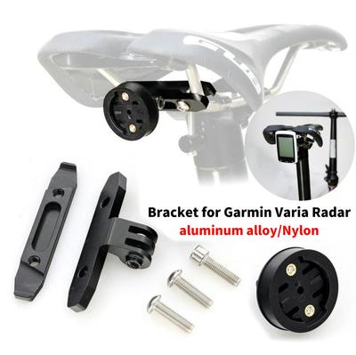 Bicycle Saddle Lamp Mount Anti-Slip Bike Seatpost Bracket Shockproof Bicycle Tail Light Saddle Support for Garmin Varia Radar