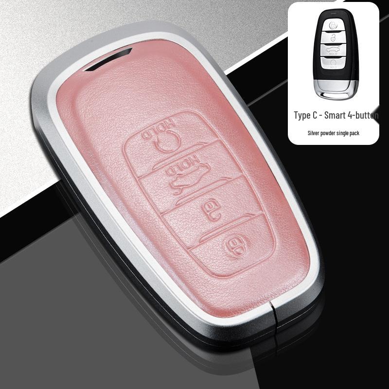 Premium Biao Che Zu Hongqi H5/HS7 Key Case for Men & Women – Full-Cover Protective Bag