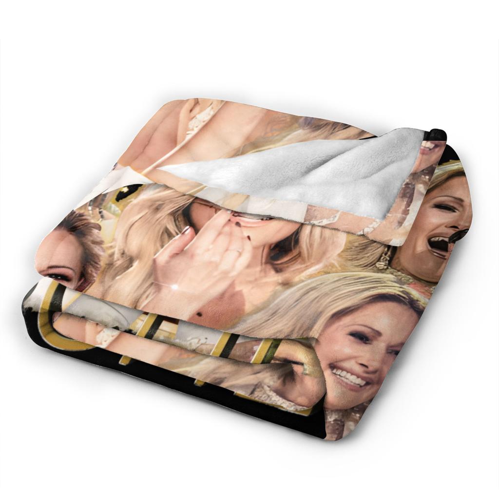 Helene Fischer Deutsche Sängerin Plüschdecke Kinder Flanell Überwurfdecke Für Wohnzimmer Super Weich Design Qualität Tagesdecke