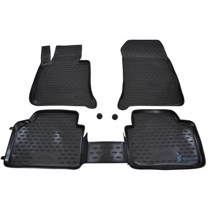 J&J AUTOMOTIVE | Tapis De Sol En Caoutchouc 3D Exclusive Pour Bmw 3 Série E90, E91 2005-2012