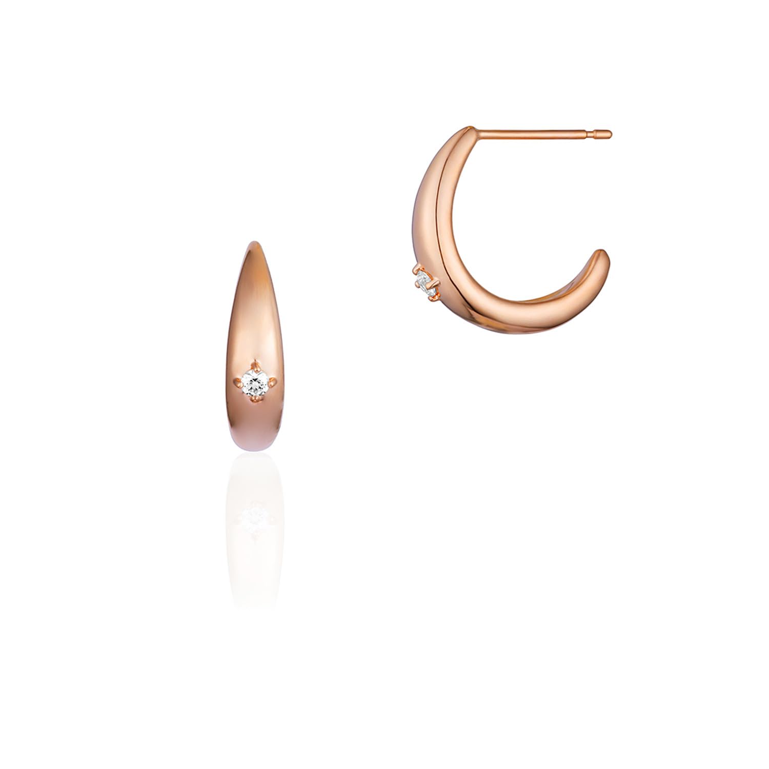 

Silver Earrings 152134151053 [Canal 4℃] Canal4℃