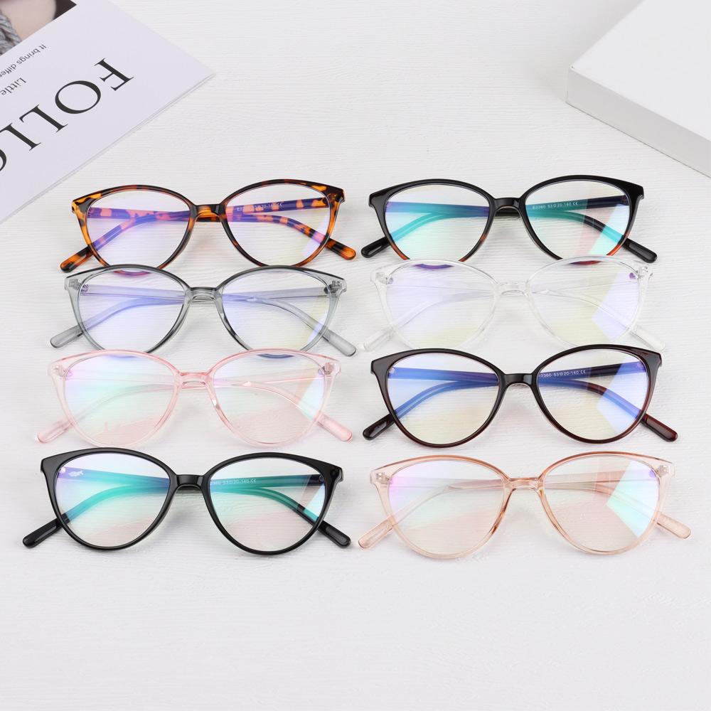 Fashion Anti-Uv Blue Rays Glasses Women Men Portable Ultra Light Frame Eyewear Radiation Protection Computer Goggles Vision Care
