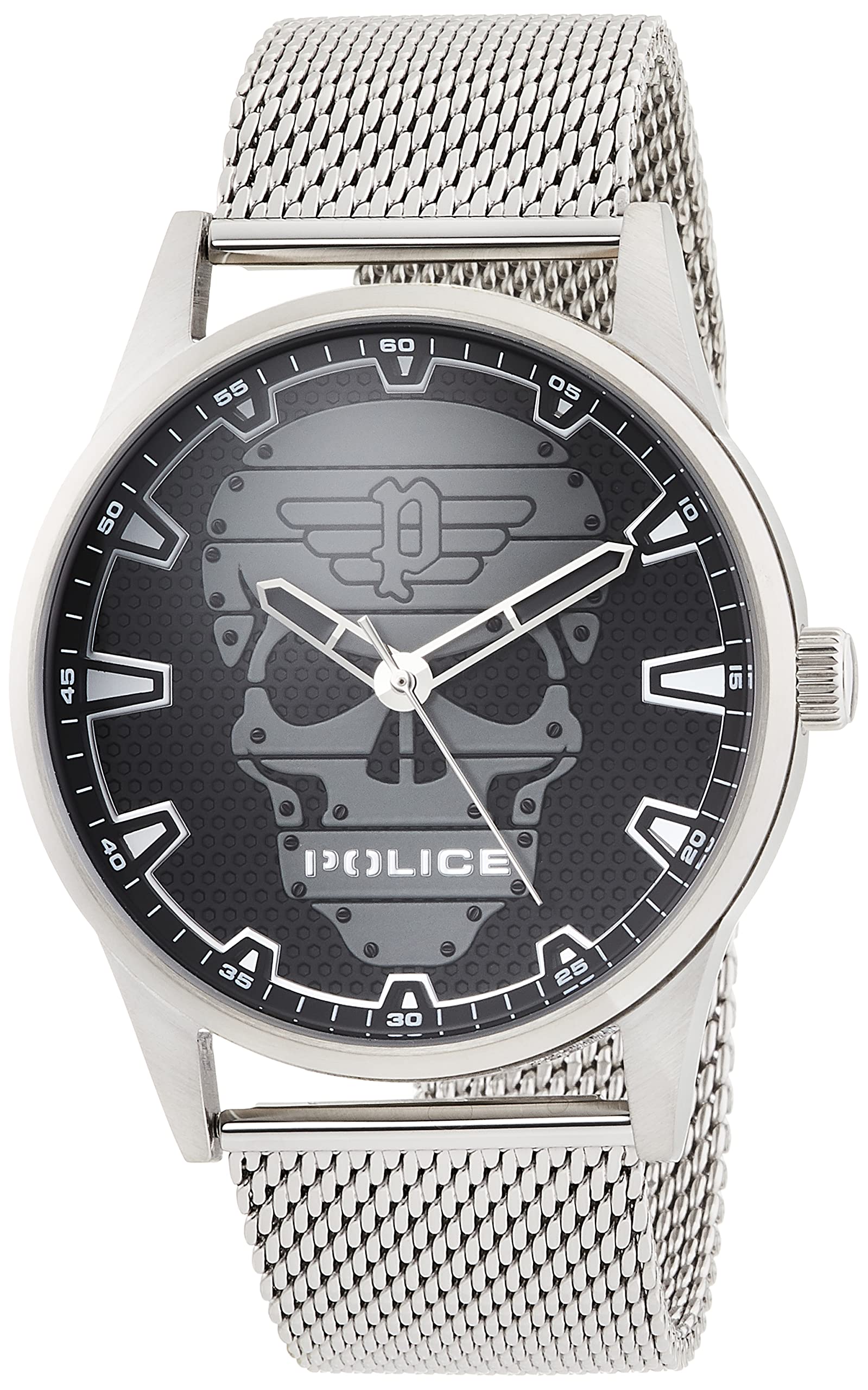 

Police RISSINGTON PEWJG2227902 Men s Silver Watch