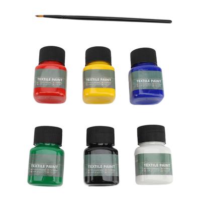 Set de 6 culori de vopsea rezistent la apă, rezistent la UV, etanș pentru începători, profesioniști YL0641 6