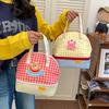 Portable Children's Lunch Handbag Waterproof Oil Proof Insulated Aluminum Foil Bag Large Capacity Cartoon Pattern Picnic Bag