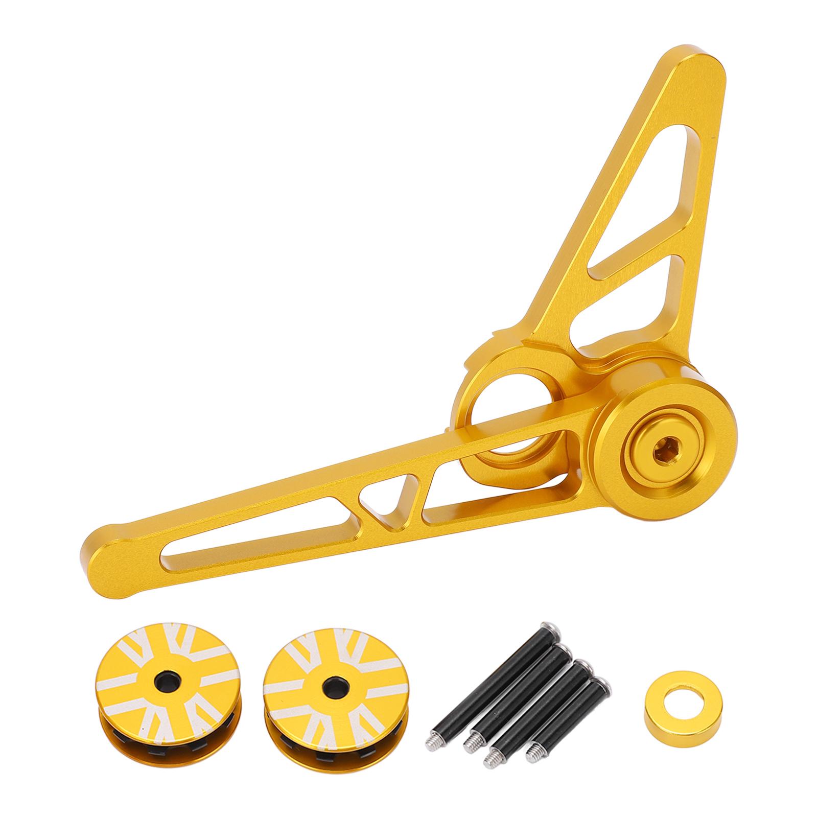 

Bike Chain Tensioner Supports 1 to 6 Speeds CNC Aluminum Alloy Rear Derailleur Chain Tensioner золотий
