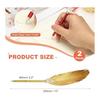 PATIKIL Wholesale Feather Pens, 2 Pcs Black Ink Vintage Plated Rod Quill Writing Pens for Office Wedding Guest Signature Gift, Gold