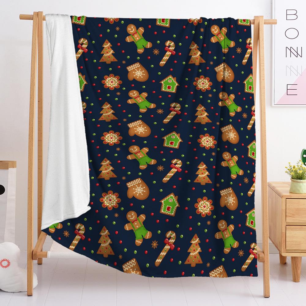 Christmas Blanket Flannel Blanket Gift Snowman Blanket Spring And Autumn