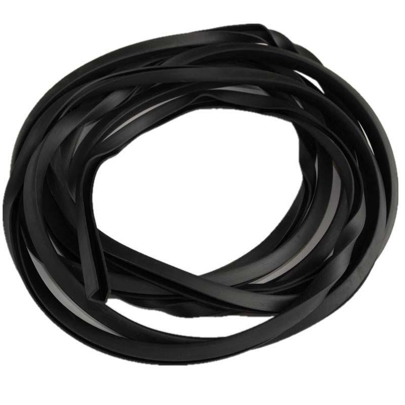 U-Shaped Rubber Edge Protector: Glass, Metal, and Steel Anti-Collision Edge Banding & Sealing Strip