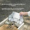 Ultralight Pp Folding Camping Table Mini Portable Heavy Duty For Hiking Picnic Outdoor Travel Gear