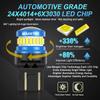 MAXGTRS 2x LED T20 1157 BAY15D Car Lights P21/5W P27/7W BA15D 7443 W21/5W LED Turn Signal Brake Reverse Tail Lamp