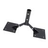 Balancing Roof Mount Door,   Steel Bracket Dual Purpose Flag Holder for Shaped Roof Garden and Flat Roofs