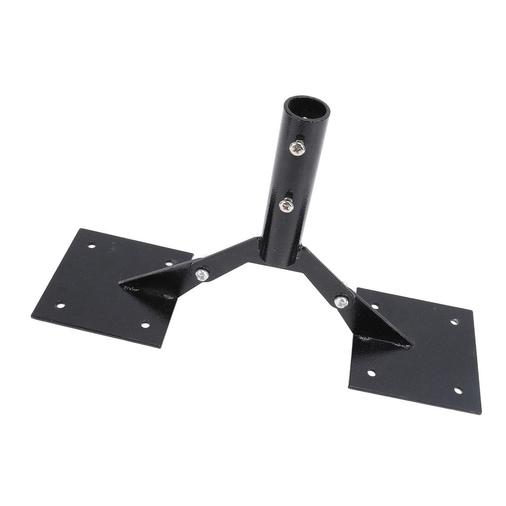 Balancing Roof Mount Door,   Steel Bracket Dual Purpose Flag Holder for Shaped Roof Garden and Flat Roofs
