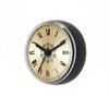 Bathroom Waterproof Suction Clock Silent Non Ticking Retro Roman Numeral Wall