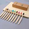 Ecofriendly Adult Bamboo Toothbrush With Soft Bristle For Hotel Stay And Daily Oral Care