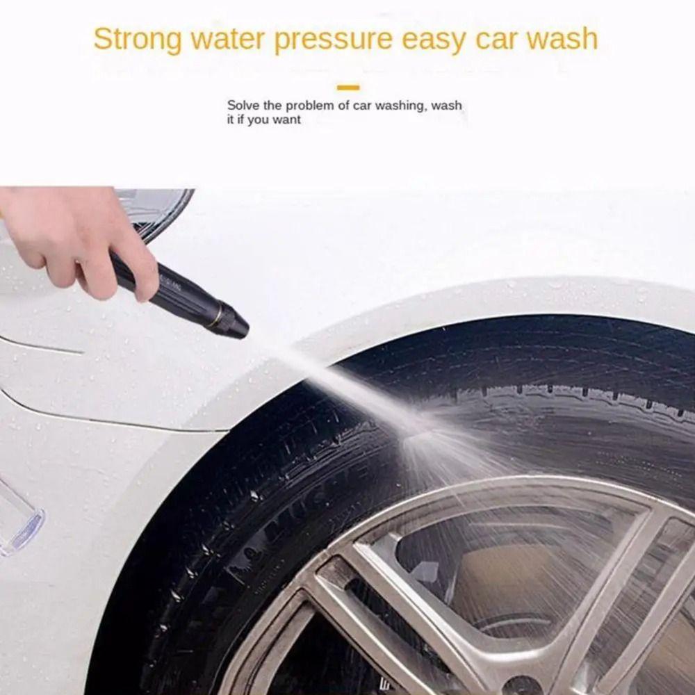 Adjustable Car Wash Nozzle Direct Spray Adjustable Nipple Type Garden Watering Hose  Home Use