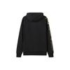 Emporio Armani Embroidered Fleece Hooded Long Sleeve Sweatshirt Men sweatshirt Black Gold 8NPM08-PJ07Z-1203
