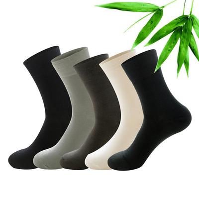 Bamboo Socks Summer Men Socks Soft Breathable Anti-Bacterial Classic Gentleman Business Socks
