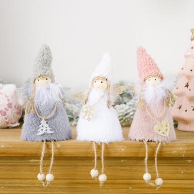 Christmas Tree Pendant Angel Doll Decorative Ornament Festive Home Decor Divine Charm Christmas Tree Hanging Element