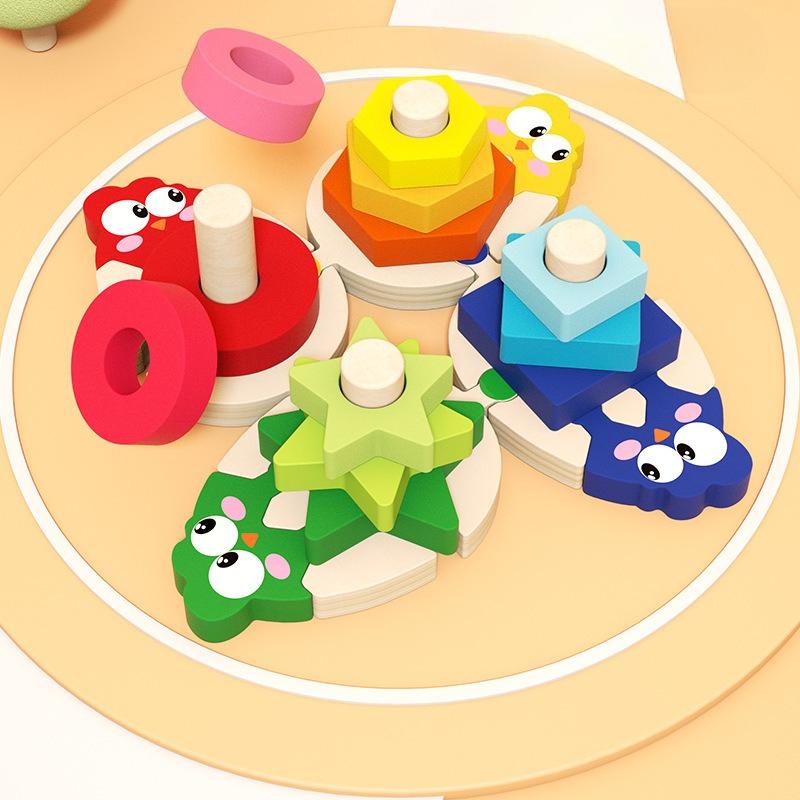 

Курица геометрическая форма колонна в паре когнитивная графика доска интеллекта, детская развивающая игрушка-конструктор для раннего образования 1-3 года