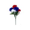 Tree Decoration Tricolor Artificial Flower Patriotic Decoration Independence Day