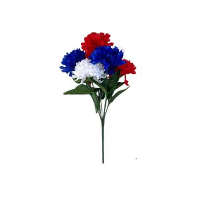 Tree Decoration Tricolor Artificial Flower Patriotic Decoration Independence Day