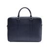Konsfero Merhen Leather Briefcase (Navy)