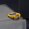 Adorable Dachshund Rings Adornment Animal Theme Rings Jewelry Hiphop Accessories