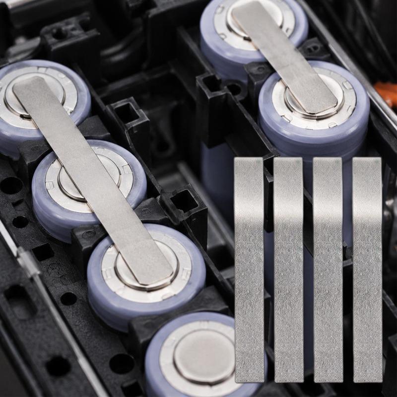 Lithium Battery Connect Sheets Nickel Steel Connect Strip Spot Welding Tab Plate 18650 Battery Pack DIY Welding Connector Tools
