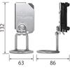 Tajima Safe System Detachable Tool Stainless Easy to Attach and Can be Attached to a Belt Easily Rearrange Your Waist Select Only the Tools You Reduce