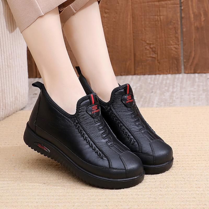 Women's  Winter Thickened Cotton Shoes for Warm and Comfortable Outdoor Travel Anti-Slip and Durable with Free Shipping