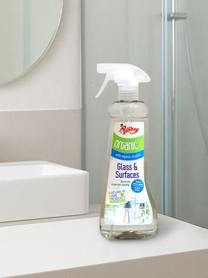 POLIBOY Německý organický čistič zrcadel na sklo 500 ml pro okna automobilů Skvrny od vody