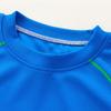 Colorful Kids' Sportswear Set with Sporty Graphics - Short-Sleeve Jersey and Shorts
