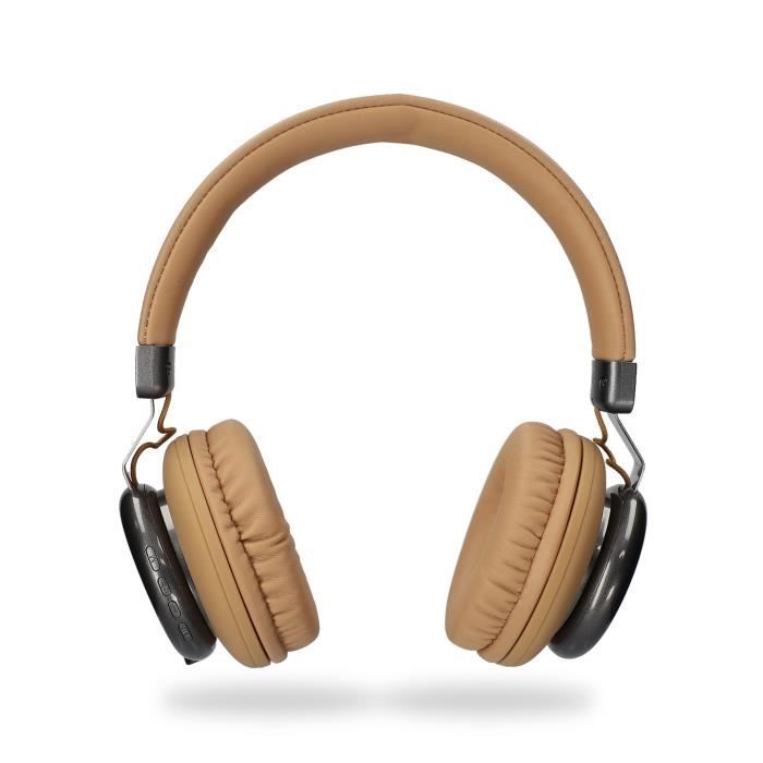 Casque Audio Ksix Retro2 - Brown - TU - Protection Auditive - Homme