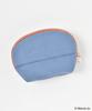 Marimo Craft MIFFY Colorful Sagara Series Tissue Pouch, Blue, Fluffy Material, for Cosmetics and Small Item Storage, Approximately W145 X H105 X
