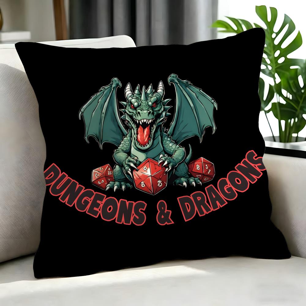 game Dungeons Dragons Cushion Cover Cushion Cover Set Pcs x x x Pillowcase Decorative Sofa Home Decor