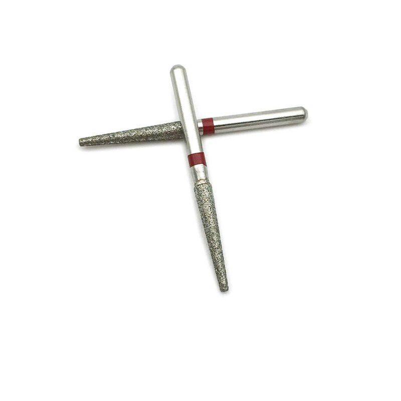 10 teile/schachtel Diamant FG High Speed ​​Bohrer für Polieren Glätten Dental Bohrer Zahnarzt Werkzeug TF-13F