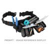 Quickly Access Fishing Lures Holder Reinforced Plastic Structure and Antislip Clasps for Prolonged Outdoor Use