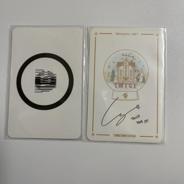 [USED] Chaeyoung Christmas Edition Trading Card TWICE