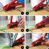 Handmatige Spanband Spanner Rood Slless Combinatiegereedschap Bindgereedschap voor 16~19mm PET/PP Tape