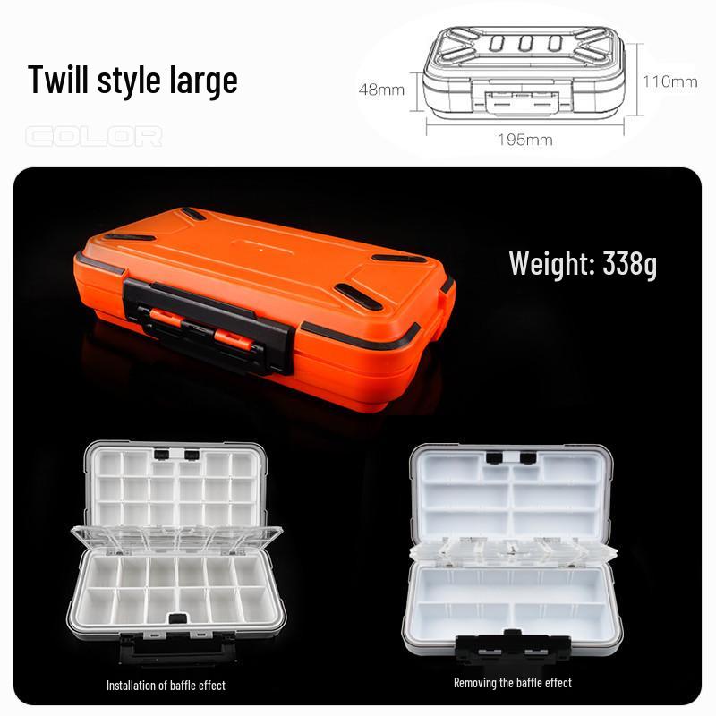 Waterproof Fishing Tackle and Lure Storage Box