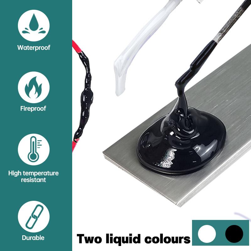 50/150Ml Liquid Electrical Tape Waterproof Insulation Paste Sealant Wire Cable Coat Fix Line Glue Repair Glue Insulation Glue